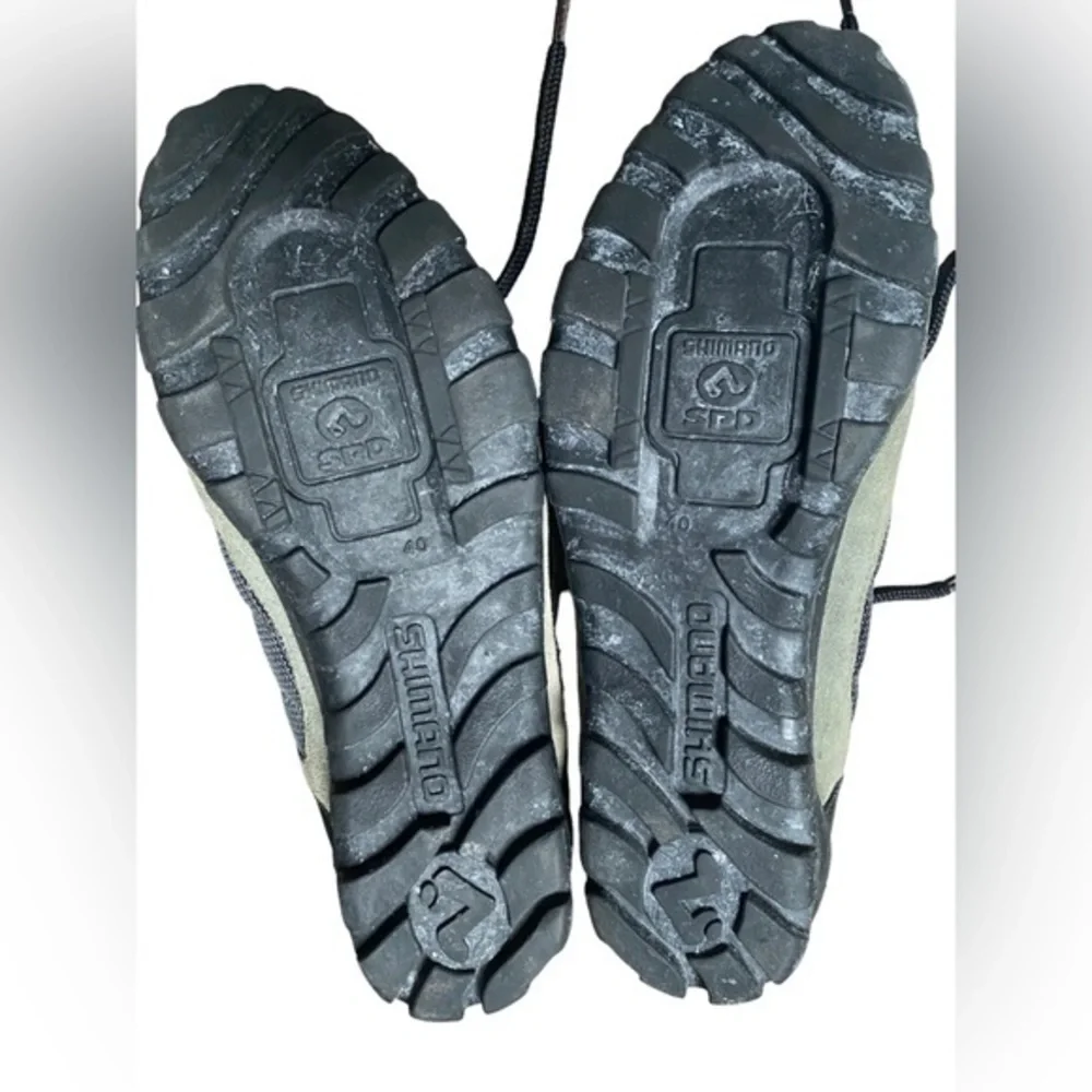 Shimano SPD US Size 7 Brown/Black Athletic Cycling Bike Shoes SH-M020D